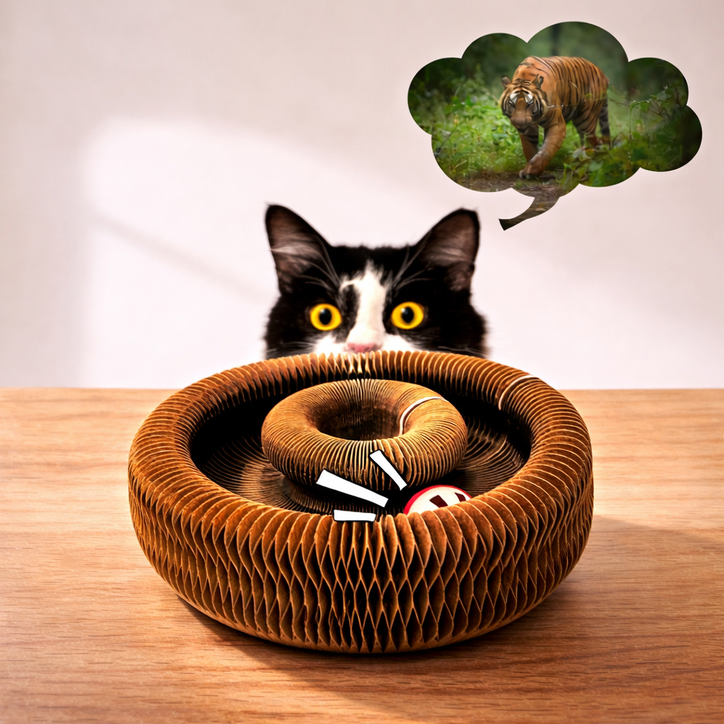 FlexiRasca™ - Rascador Antiestrés para Gatos