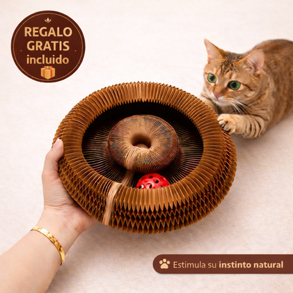 FlexiRasca™ - Rascador Antiestrés para Gatos